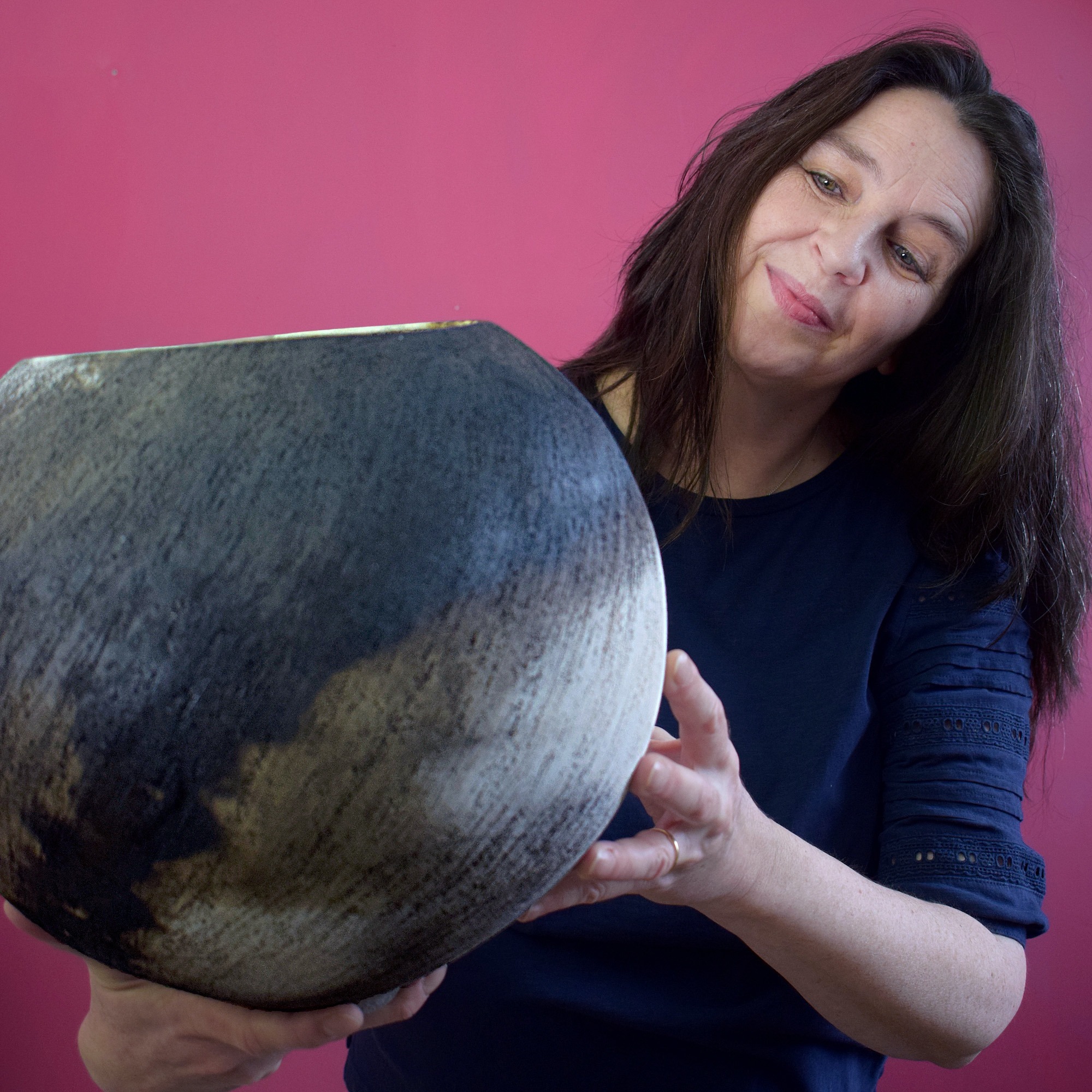 Ruth Elizabeth Jones with Moon Jar